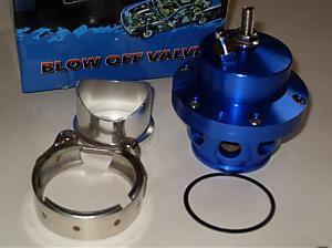 Universal blue 50mm turbo blow off valve bov d15 d16 d17