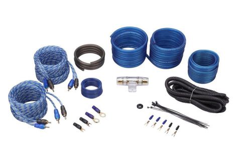 Rockville rwk82 8 gauge 4 channel complete amp install wire kit with 100% copper