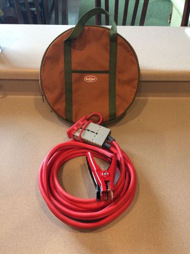 Quick connect battery cable with case (new and never used)