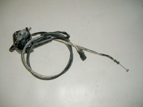 06 arctic cat 400 trv thumb throttle lever with cable 12501