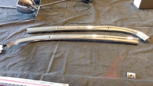 55,56 ford mercury dash trim this pieces fit behind the windshield