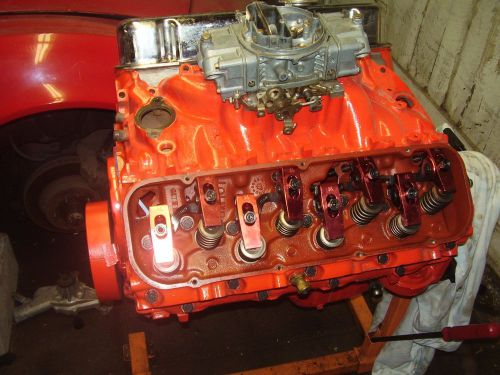 Vintage motion performance 427 big block chevy engine from corvette