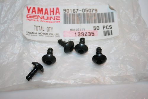 5 nos yamaha screws 90167-05079 sx viper venom windshield majesty leg shield