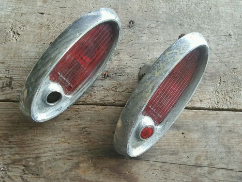 1953 dodge tail light units pair original &#039;dodar
