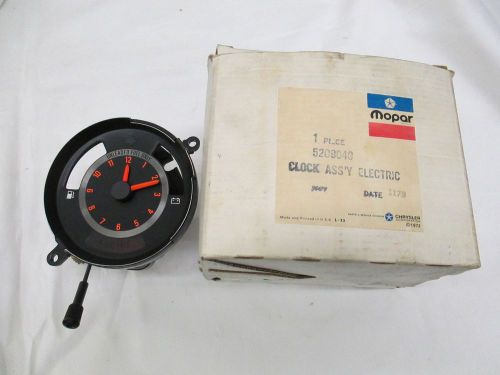 1979-80 plymouth horizon dodge omni new oem clock nos factory