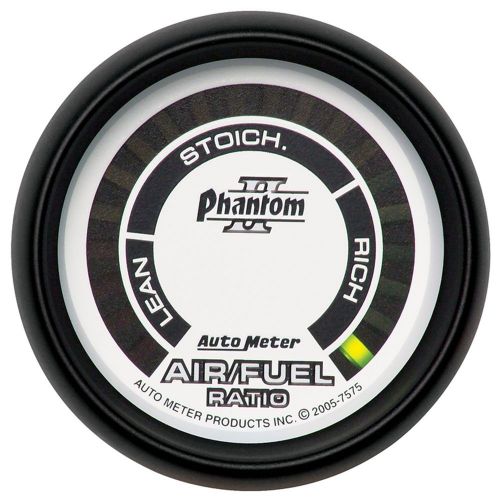 Autometer 7575 phantom ii electric air fuel ratio gauge