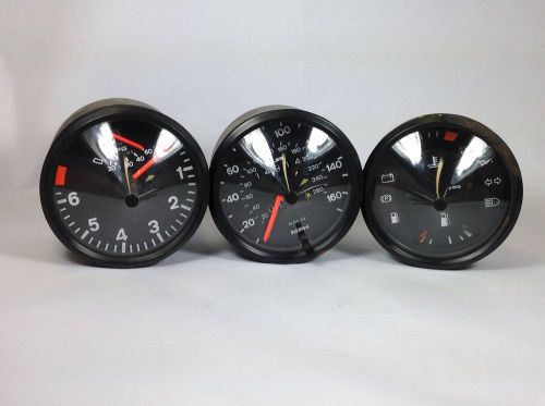 Porsche 924 944 instrument cluster clocks speedo vdo speedometer tachometer tach