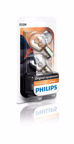 Incandescent car lamp philips p21/5w - feel safe, drive safe - 2 pieces