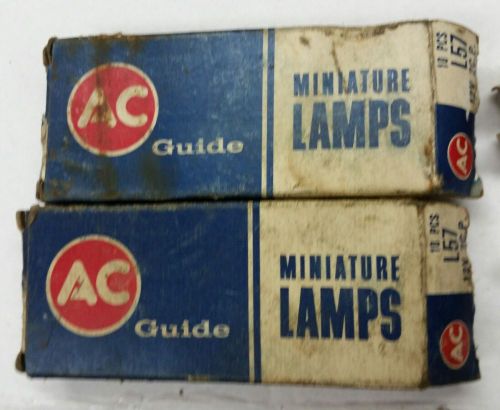 Nos ac guide l57 g57 miniature lamps 17
