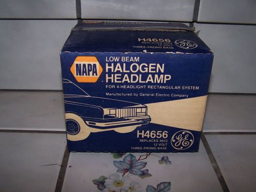 Napa / general electric halogen low beam headlamp h4656