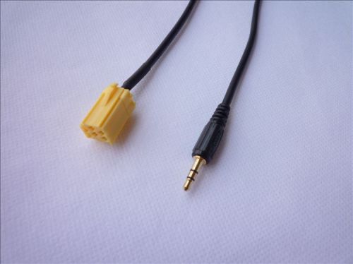 3.5mm aux audio cable plug input adapter for fiat alfa romeo lancia