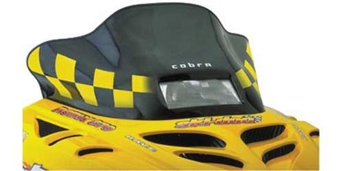 Cobra 13 black/yellow windshield ski-doo formula deluxe 380fc/500fc 1999-2001