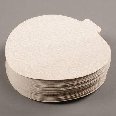 Sandpaper disc stick-on 6"diameter p220 grit aluminum oxide set of 100