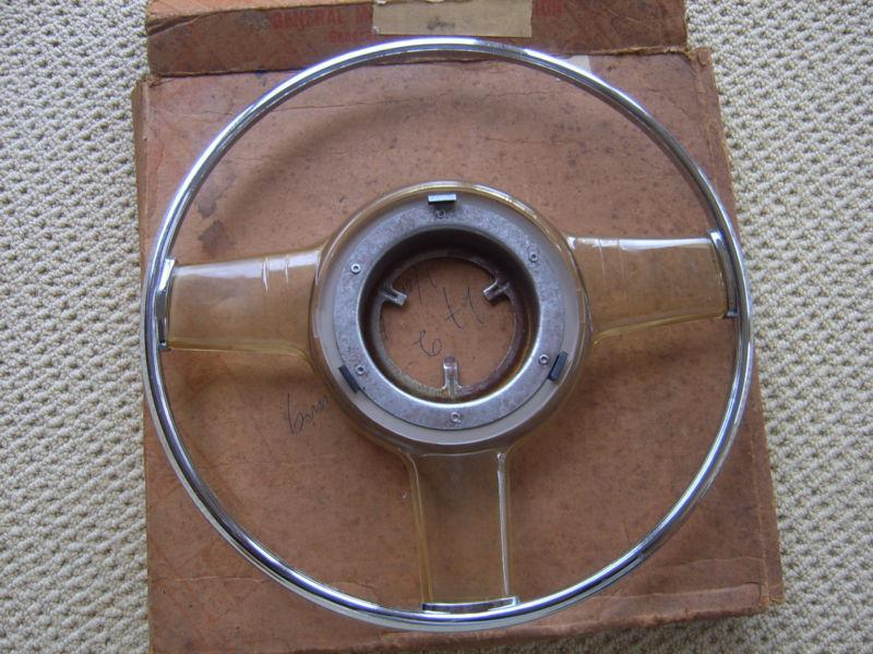  nos 1947 1948 chevrolet steering wheel horn ring