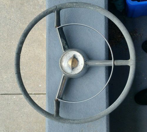 1950 oldsmobile steeringwheel and horn ring