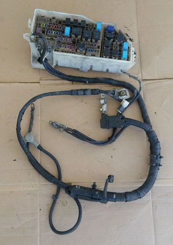 04-08 mazda rx8 oem battery cable/starter wire harness loom with fuse box
