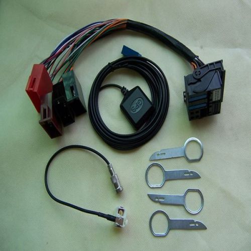Rns-e bose navigation system plug &amp; play adapter retrofit kit for audi a3 a4 a6
