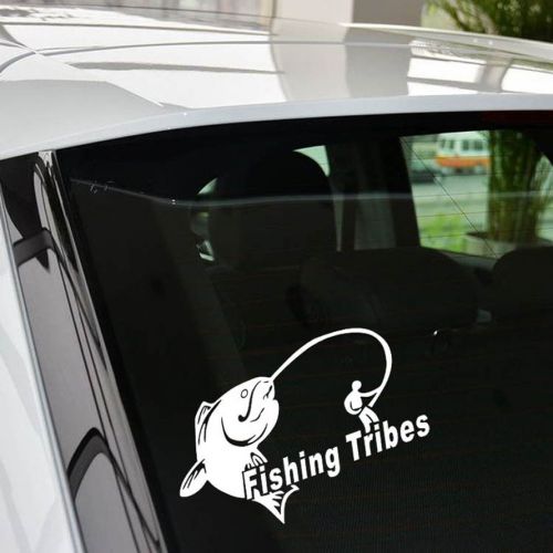 Fishing tribes random body car stickers wall decals   t   13