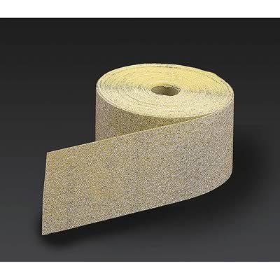 Carborundum sandpaper roll stick-on 2.75" w 900" l p400 grit aluminum oxide ea