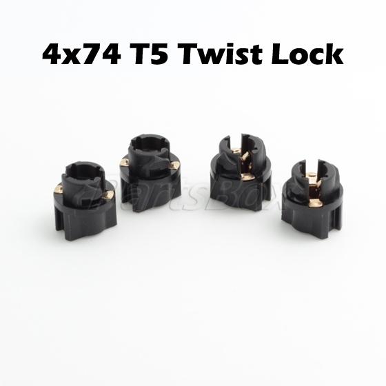 4 t5 twist socket instrument panel cluster plug lamp dash light bulb 73 308
