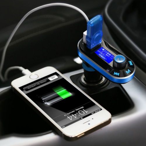 Bluetooth fm transmitter hands free car kit ultra fm bluetooth usb in car stream