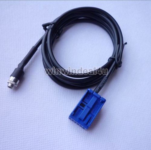 Female aux input adapter cable for peugeot 307 408 sega triumph c2 c5 rd4