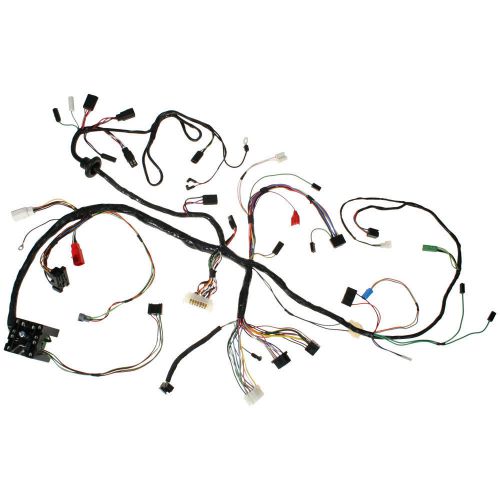 Amp mustang underdash wiring harness with tachometer 1970