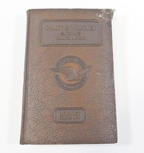 Pratt &amp; whitney hornet series a-1 engine handbook manual 1929