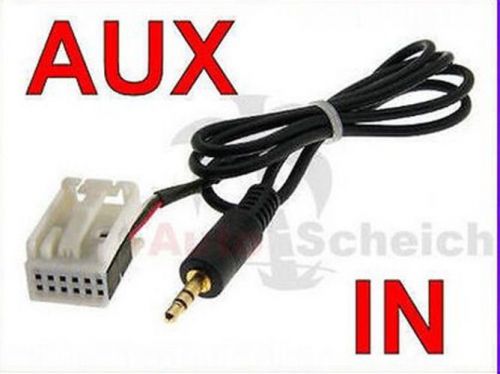 Aux adapter kabel mercedes comand aps ntg most audio 20 30 50 interface ipod mp3