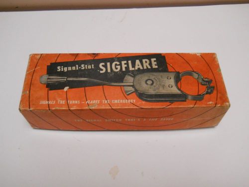 Vintage nos signal-stat model 800 turn signal switch sigflare 12 volt rat rod