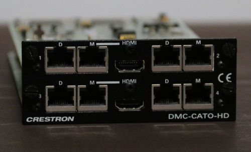 Crestron dmc-cato-hd 4-channel cat output card for dm switchers (lot of 12)