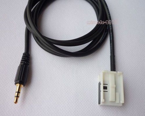 Aux audio cable 3.5mm mp3 input cable for peugeot 307 408 sega triumph