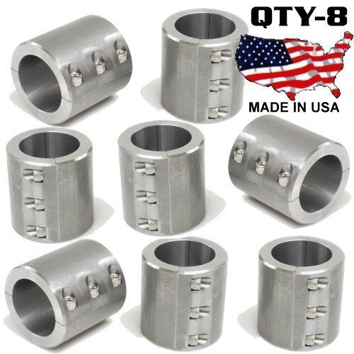 8 steel universal tube bar clamps 2.25 inch bar cage fabrication cooler rack 6bt