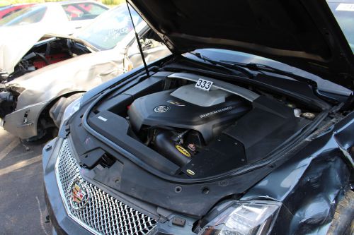 2009 cadillac cts-v lsa supercharged engine w/6-speed tr6060 trans. 64k miles