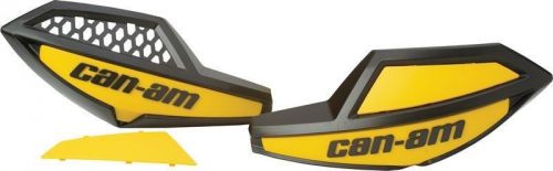 Can-am atv hand guard/wind deflector protector kit yellow outlander,renegade,ds