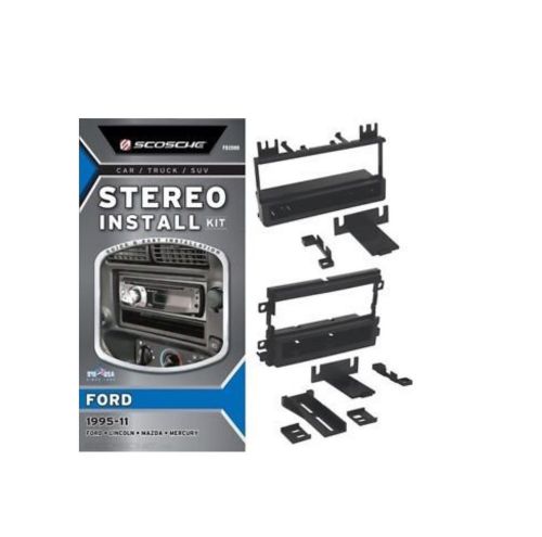 Scosche stereo dash install kit for 1995-2011 ford/mercury/lincoln/mazda