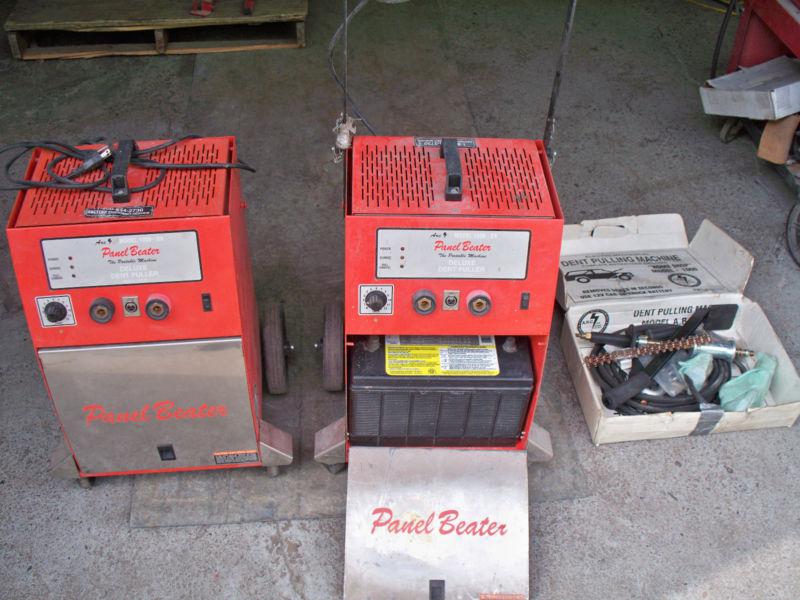 2 arc mfg 1000-dx panel beater dent puller bodies 1 set of tools.  and no bat.