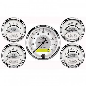 Autometer ford masterpiece gauge kit 880087 hot rod / street rod