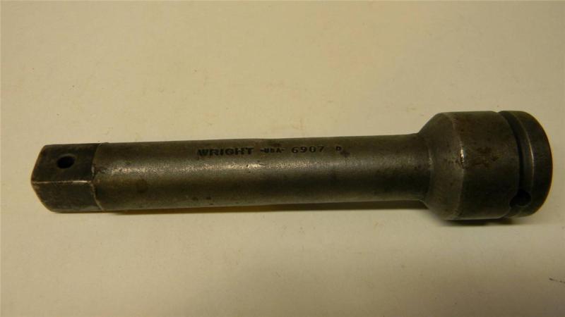 Wright tool 6907 3/4" drive 7"  impact extension with pin hole