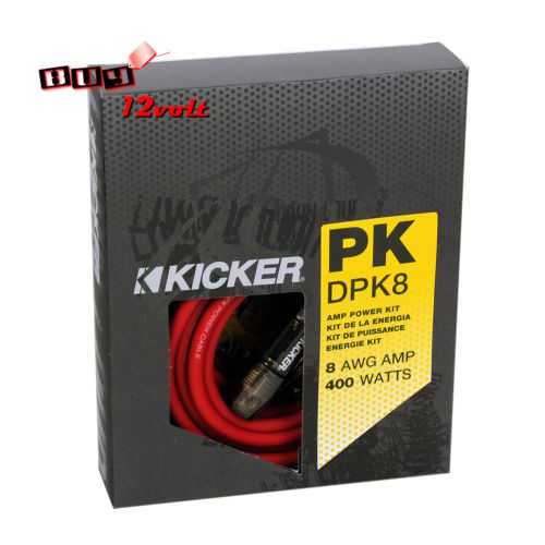 Kicker dpk8 8 gauge d-series power installation kit