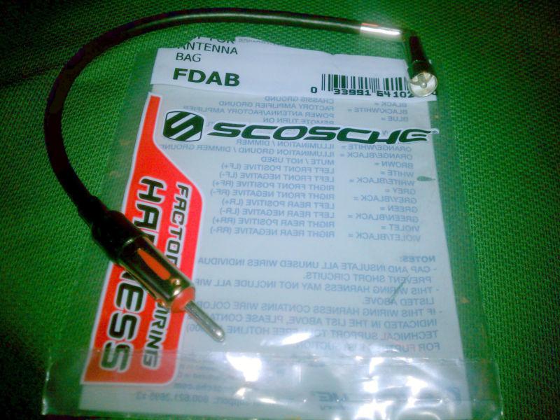 Scosche fdab ford antenna adapter - ford, lincoln, mercury