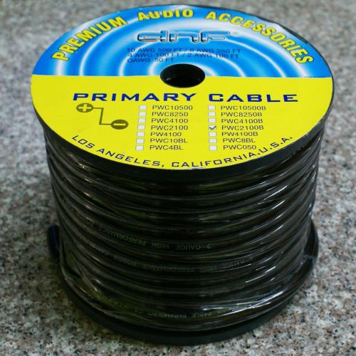 100% ofc black power cable 2 gauge 20ft - free same day shipping!