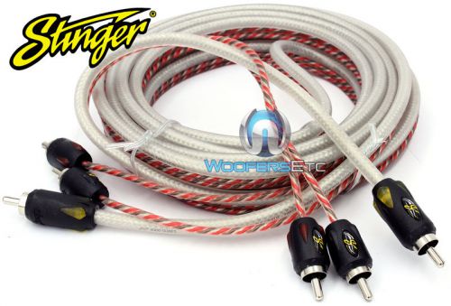 Stinger si4912 12 ft feet foot 4000 audio video rca interconnect cable wire new