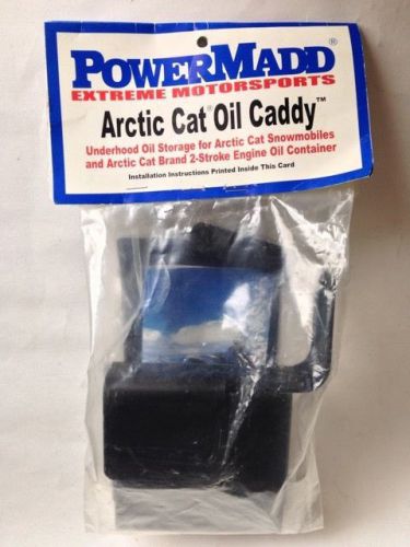 Powermadd artic cat oil caddy # 13711 - metal underhood snowmobile oil storage