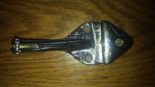 1960&#039;s gm rear view mirror bracket, some pitting, check it out !!