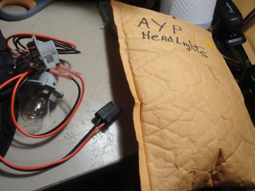 Ayp headlights nos 2 on wiring harness with plug