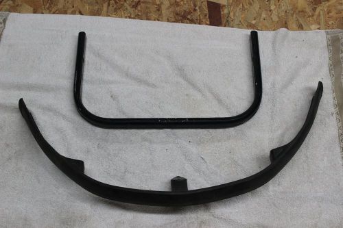 Polaris 2000 rmk 700 front and back bumpers, black, used