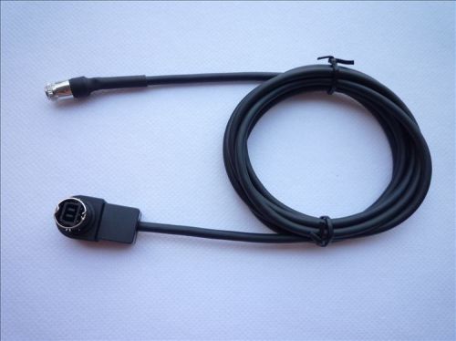 Female jack alpine kca-121b cd audio/video aux cable input adapter for mp3 mp4