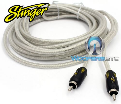 Stinger si4812 12 ft feet 4000 video composite cable cord plug adapter wire new