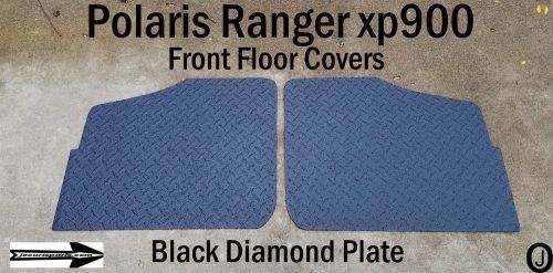 Polaris ranger xp900 fullsize black diamond plate floor 2013  up &gt;&gt;free shipping